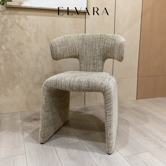 כיסא אוכל Aurea – אפור טקסטורה