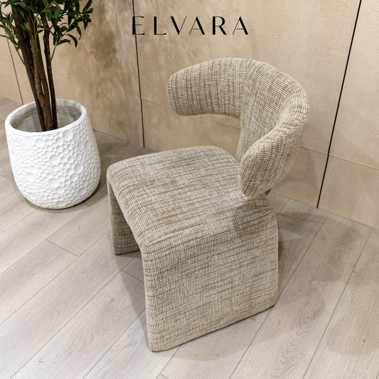 כיסא אוכל Aurea – אפור טקסטורה